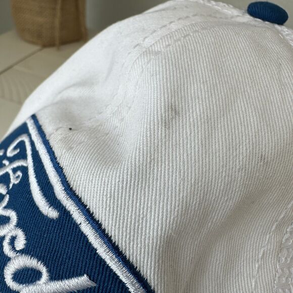 Ford American Flag Trucker Mesh Hat‎ Cap Adjustable Snapback White and Blue - Picture 2 of 11